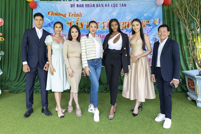 Dàn Hoa hậu, Á hậu quốc tế làm thiện nguyện ở Lâm Đồng - 1