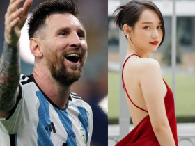 Mỹ nhân tuyên bố "bỏ trai Việt, đến gặp Messi" khiến dân mạng ngỡ ngàng