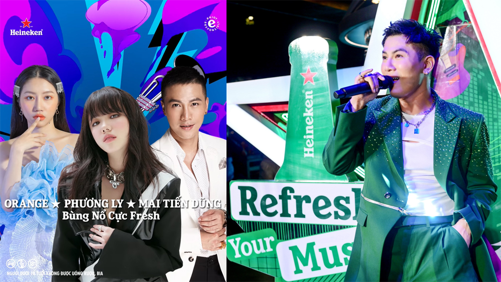 Heineken Refresh Your Music: Hành trình thăng hoa chất nhạc mới, bùng nổ chất chơi mới - 3