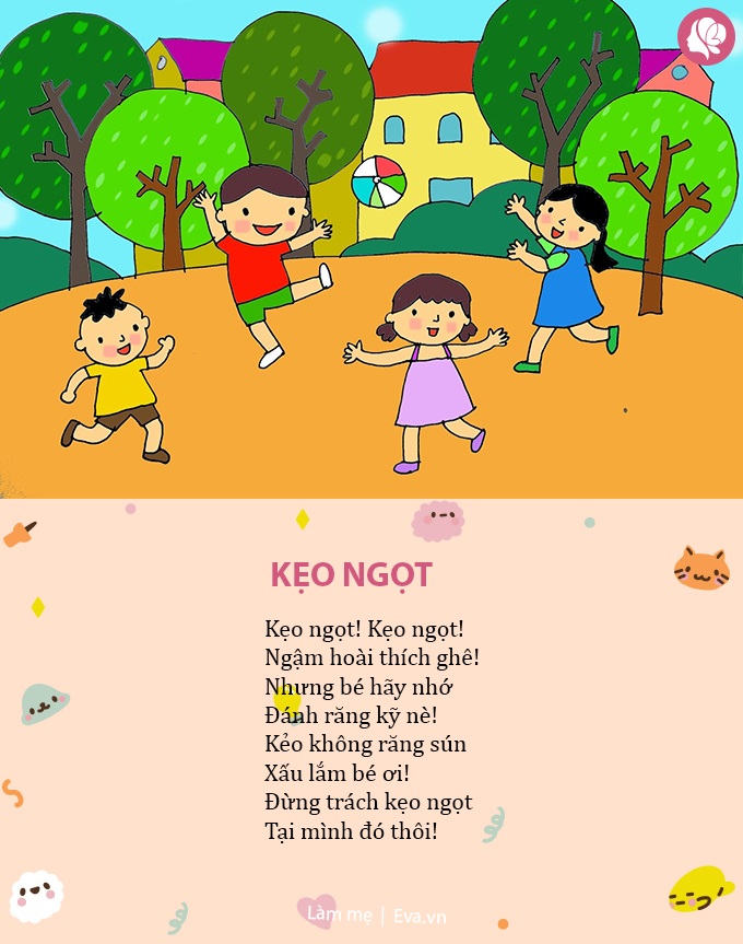 Những bài thơ hay mẹ đọc cho con trước khi ngủ, giúp bé tập nói nhanh - 4