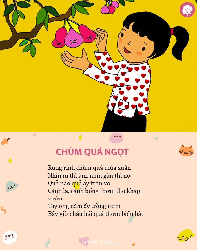 Những bài thơ hay mẹ đọc cho con trước khi ngủ, giúp bé tập nói nhanh - 8