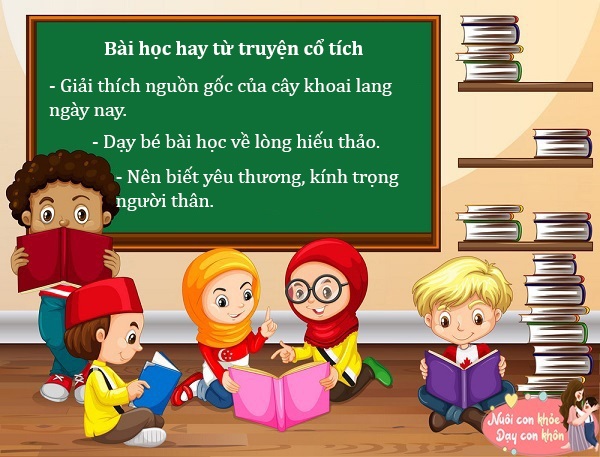 Truyện cổ tích: Sự tích cây khoai lang - 5