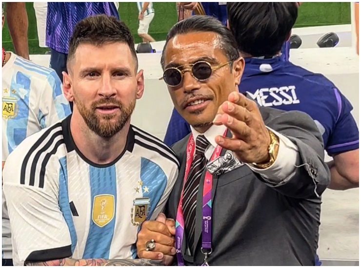 Cái &#34;kết đắng&#34; của thánh rắc muối sau khi khiến Messi khó chịu - 1