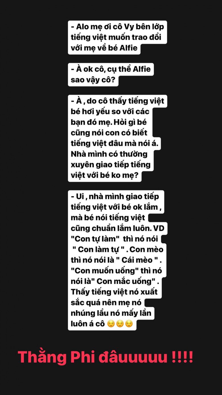 Nuôi dạy con lai: Elly Trần khổ tâm cách Alfie nói tiếng Việt, Lan Phương cao thủ ngoại ngữ dạy con nói song ngữ - 3