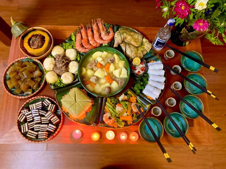 Những mâm cơm ngon và hot nhất nhì mạng xã hội 2022, có bữa 200k có bữa bất ngờ chỉ khoảng 60k - 8