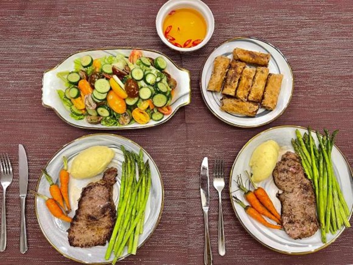 Nữ diễn viên VTV được chồng khen hết lời vì nấu ăn: Vừa khoe món ăn mới, bạn bè liền phong là "siêu đầu bếp" - 19