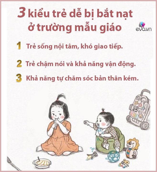 Trẻ có 3 đặc điểm này dễ bị bắt nạt ở trường mẫu giáo - 2