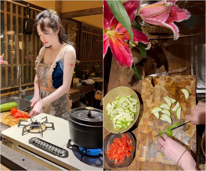 Bà mẹ nóng bỏng nhất nhì showbiz Việt cầm 200k đi chợ ở Đà Lạt, mua được những gì về làm cả mâm cơm ngon? - 5
