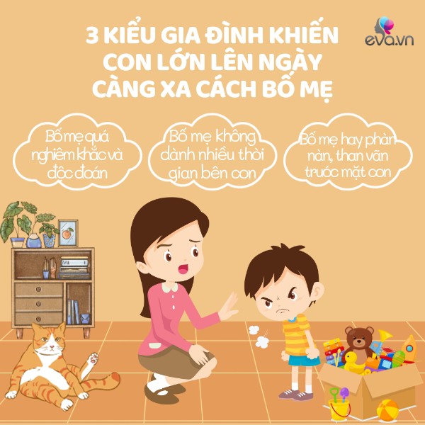Trẻ khi lớn lên không còn gần gũi với bố mẹ, phần lớn đều được nuôi dạy từ 3 kiểu gia đình này - 2