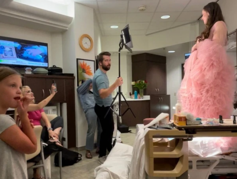 Vài giờ trước khi vượt cạn, bà mẹ có hành động trên giường sinh thu hút gần 16 triệu lượt xem - 2