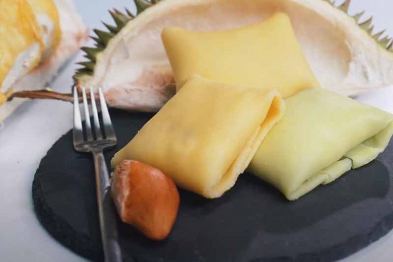 Cách làm bánh crepe sầu riêng thơm lừng, béo ngậy ngon chuẩn vị - 8