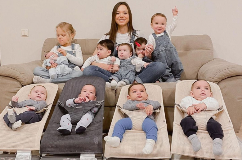 Người mẹ U30 gây choáng khi có 22 đứa con, tuyên bố muốn có 100 em bé - 2