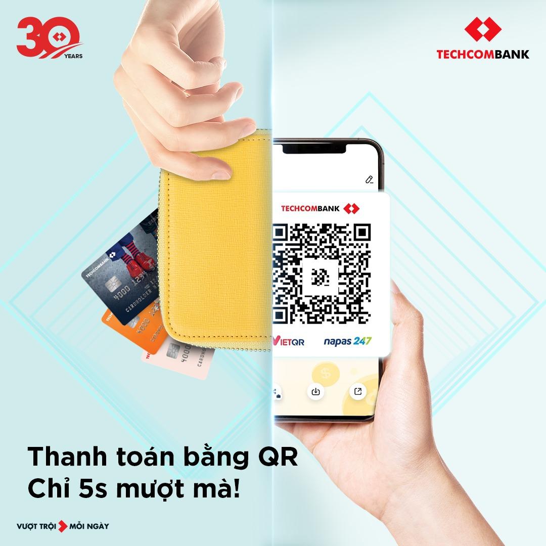 Những lợi ích thiết thực từ Giải pháp nhận thanh toán QR Techcombank