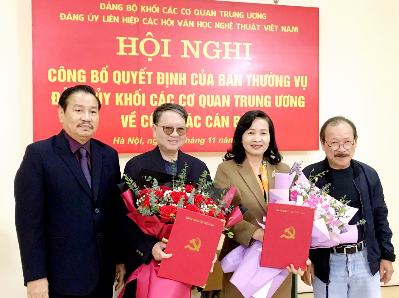 Đảng ủy Liên hiệp các Hội Văn học nghệ thuật Việt Nam công bố Quyết định về công tác cán bộ - 2