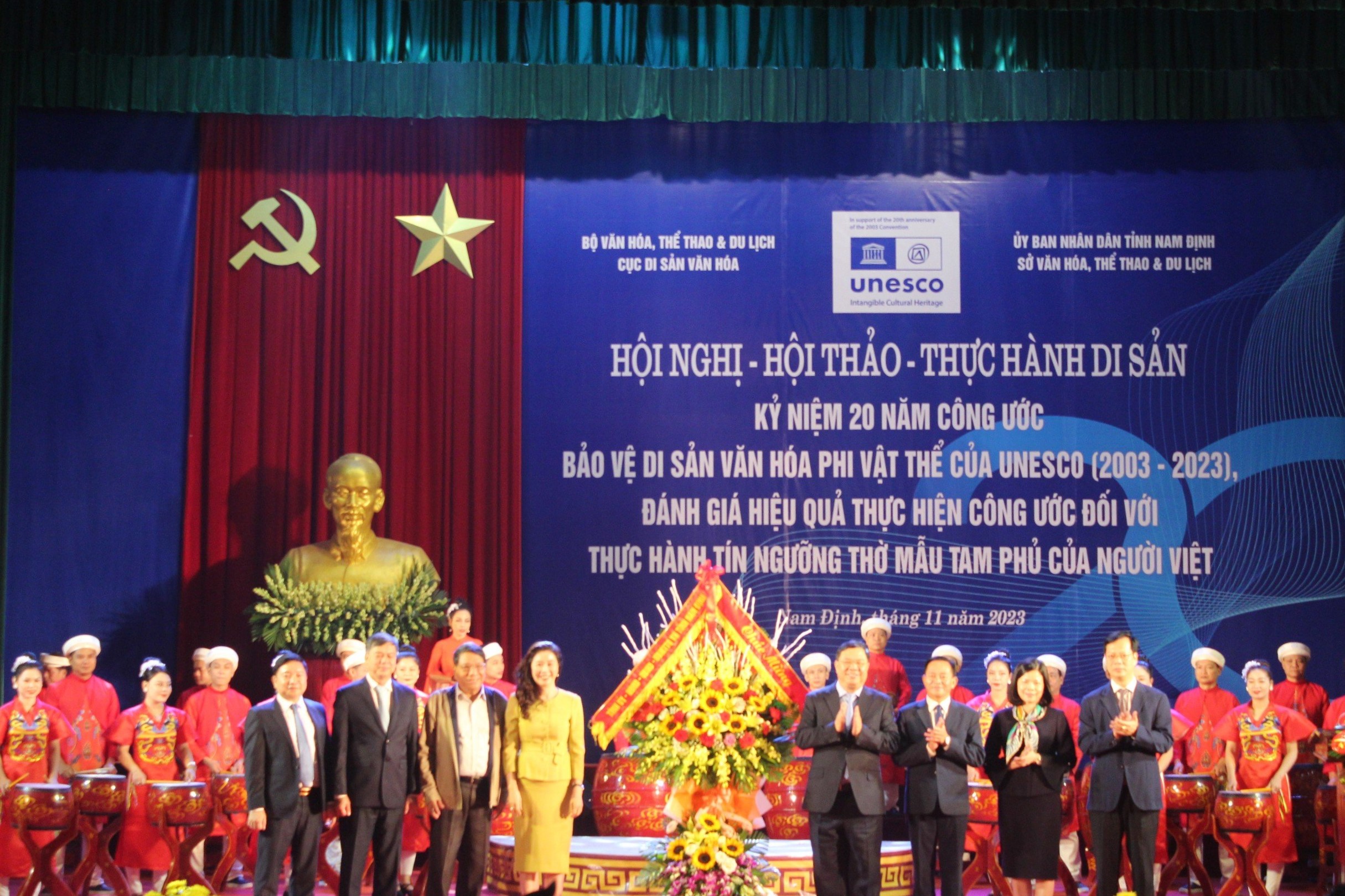 Hội thảo "Thực hành di sản Tín ngưỡng thờ Mẫu Tam phủ của người Việt" tại Nam Định - 4
