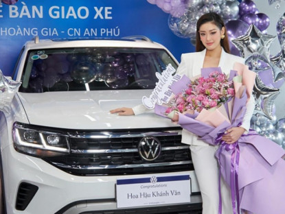 Giao thông - Hoa hậu Khánh Vân lên đời &quot;xế hộp&quot; Volkswagen Teramont hơn 2 tỷ đồng