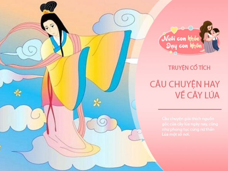 Truyện cổ tích Sự tích cây Lúa