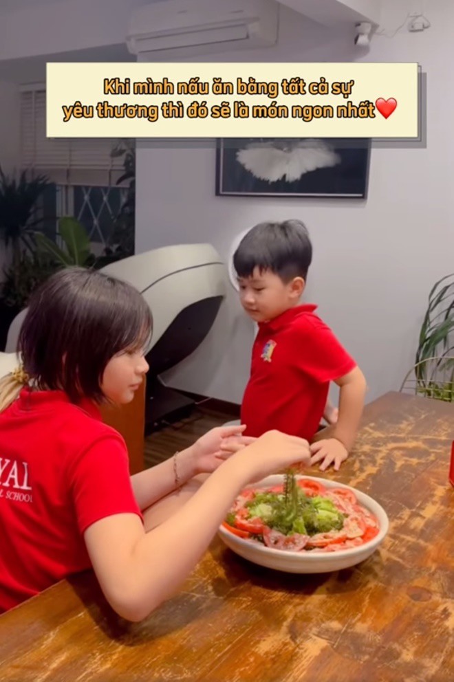 Vợ Hoàng Bách khoe khoảnh khắc 3 thế hệ trong 1 căn bếp, món ăn nhận được nhiều lời khen - 14