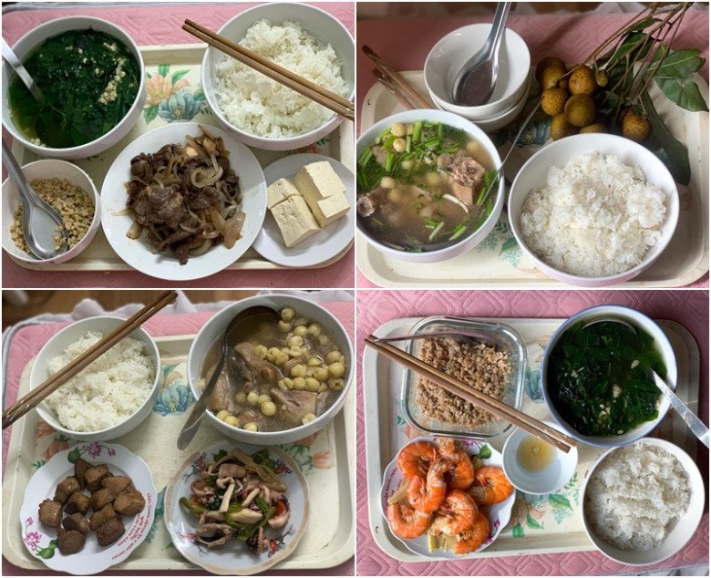 Vợ ở cữ, chồng xin nghỉ làm để ở nhà nấu cơm nóng hổi, chăm sóc vợ không chê vào đâu được - 3