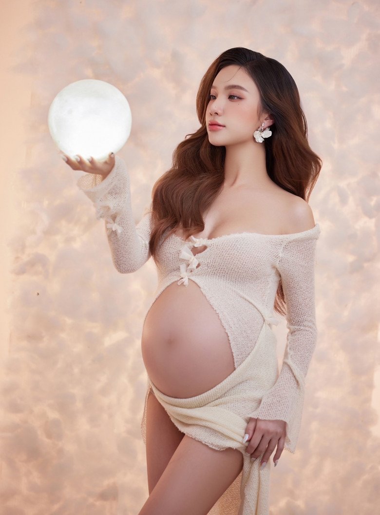 Vợ chồng Hạnh Sino lâng lâng cả tuần vì 2 con song sinh sắp chào đời - 7