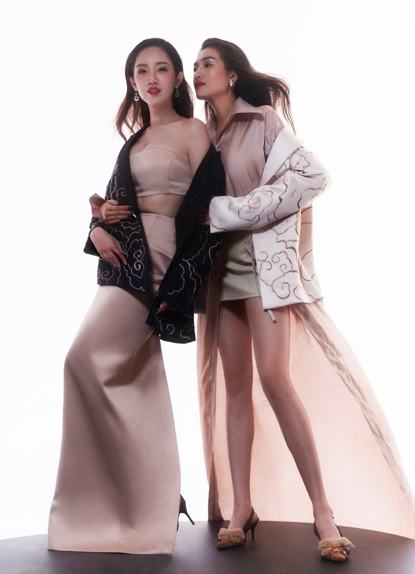 Á hậu Lệ Hằng, Đỗ Nhật Hà đọ sắc quyến rũ với áo blazer - 2