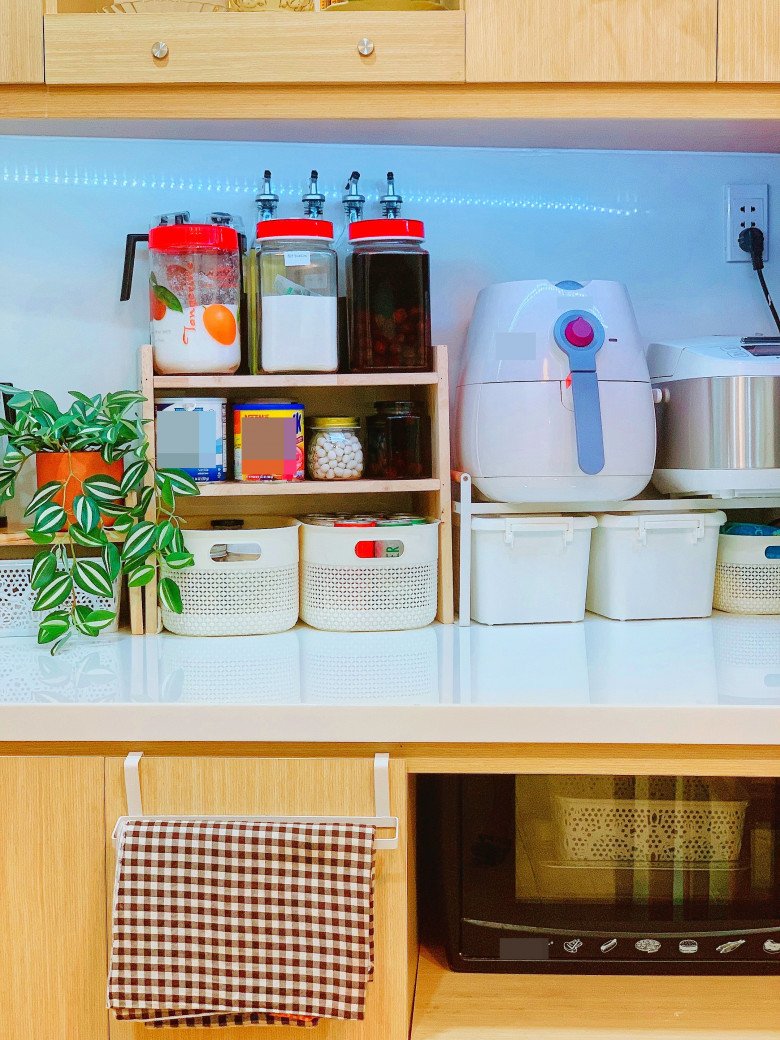 Mẹ đảm 2 con khoe căn bếp siêu gọn gàng, chia sẻ bí quyết để nhà cửa luôn ngăn nắp, sạch như mới - 6