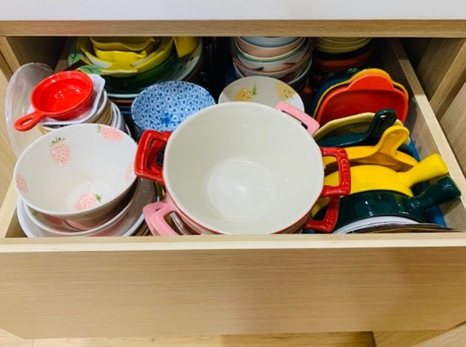 Mẹ đảm 2 con khoe căn bếp siêu gọn gàng, chia sẻ bí quyết để nhà cửa luôn ngăn nắp, sạch như mới - 8