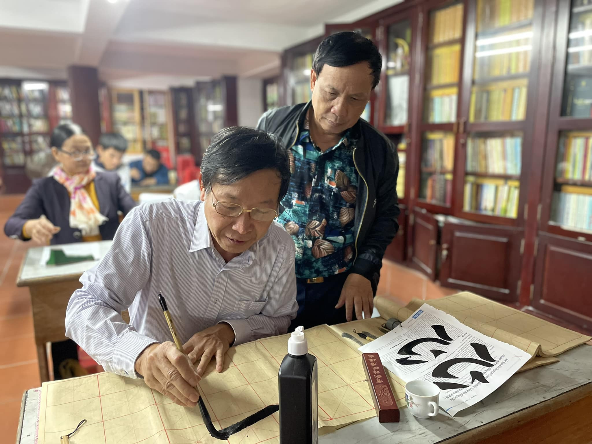 Song Thư Nhất Tâm Thiền - thư pháp của Nê Nội - 1