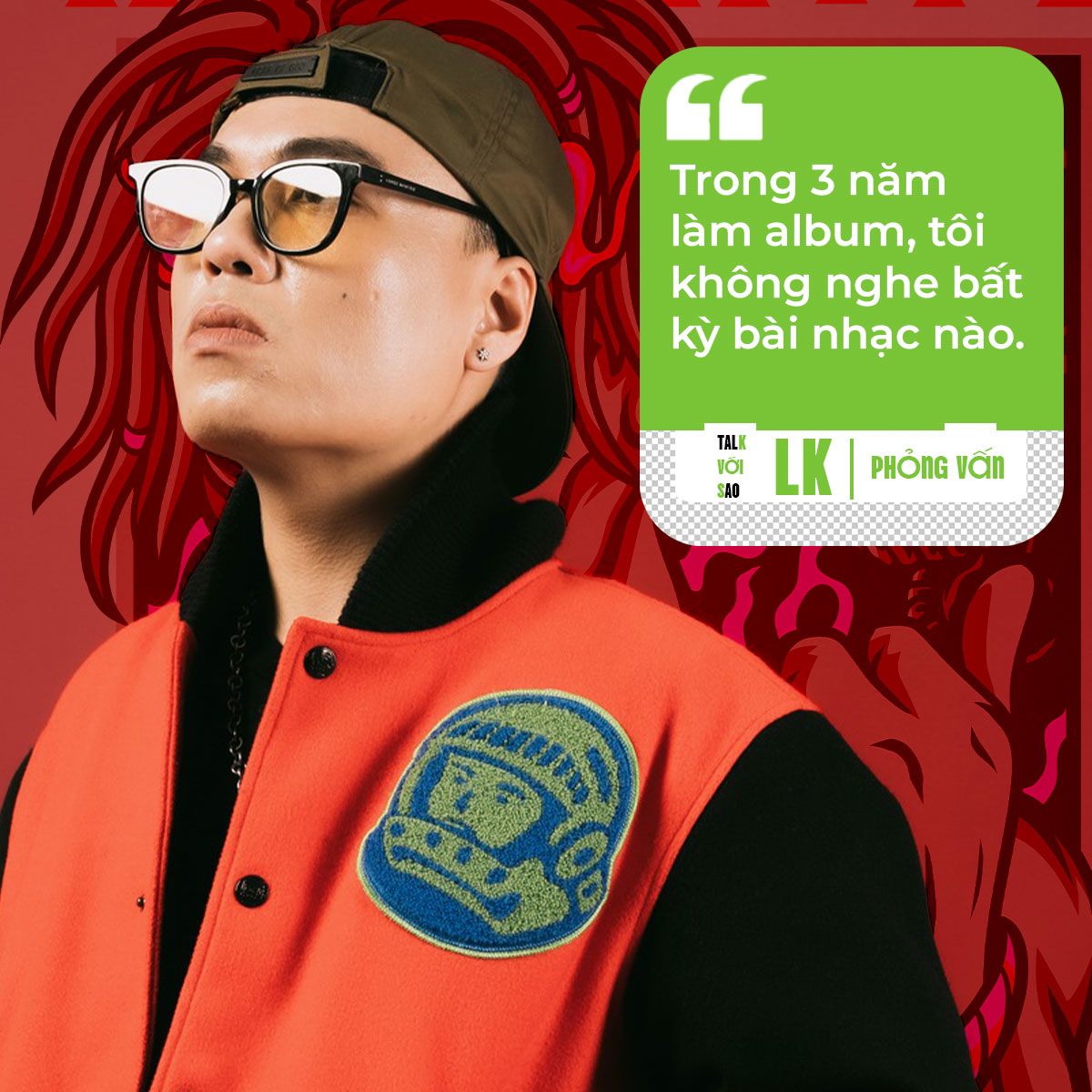 Rapper LK: "Tôi chạnh lòng khi vợ đọc những bình luận chê nhạc tôi" - 3