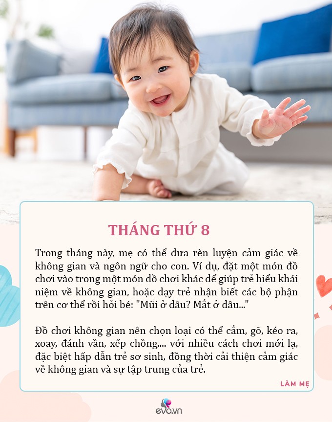 Trong giai đoạn vàng dưới 1 tuổi, mỗi tháng mẹ chỉ làm 2 việc, con sẽ thông minh hơn - 9