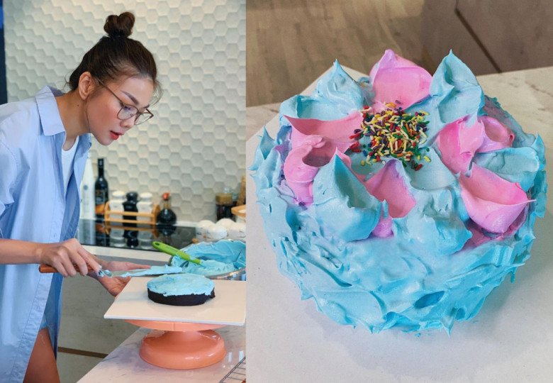 Cuối năm, Thanh Hằng trổ tài vào bếp, chồng nhạc trưởng khen: "Ngon lắm vợ ơi" - 8