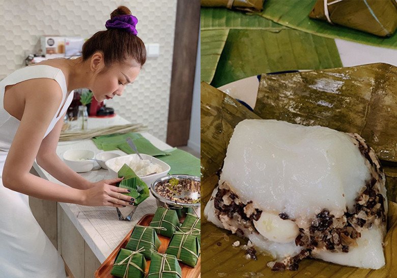Cuối năm, Thanh Hằng trổ tài vào bếp, chồng nhạc trưởng khen: "Ngon lắm vợ ơi" - 5
