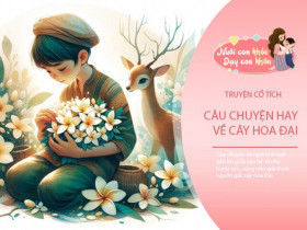 Truyện cổ tích: Sự tích cây hoa Đại (Hoa sứ)