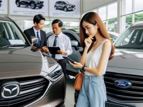 Chọn Territory Trend hay CX-5 Luxury trong tầm giá 800 triệu?