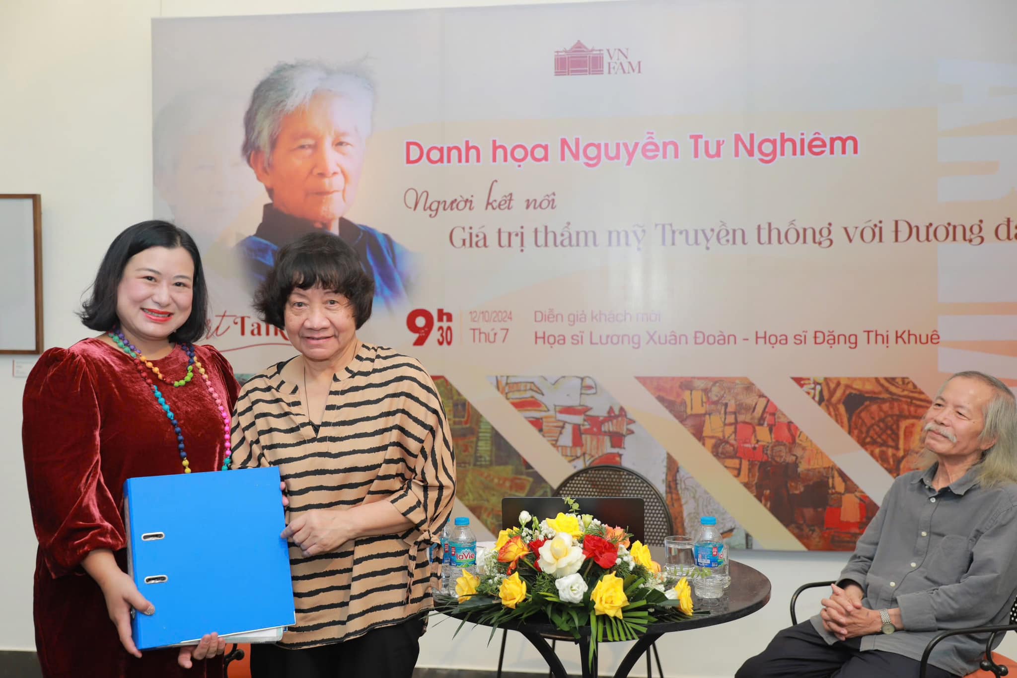 Nguyễn Tư Nghiêm: Người đem giá trị văn hóa truyền thống của dân tộc vào hội họa - 4