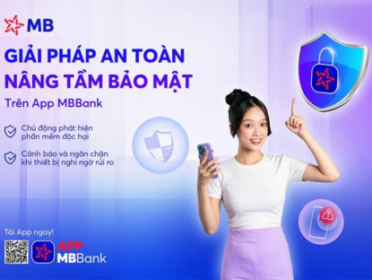 Thông tin doanh nghiệp - MB ra mắt bộ giải pháp App Protection bảo mật toàn diện trên App MBBank