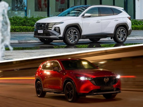 Mazda CX-5 và Hyundai Tucson: SUV dưới 1 tỷ nên chọn xe nào?