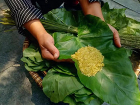 Vấn vương hương cốm làng Vòng