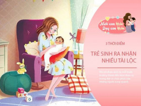 Trẻ sinh vào 3 khung "giờ lành" này mang sẵn vận giàu sang, lớn lên hiếu thảo và thành đạt