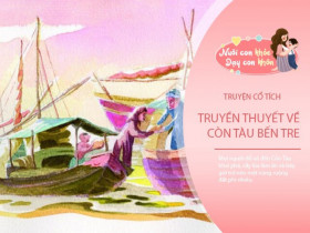 Truyện cổ tích: Truyền thuyết về Cồn Tàu (Bến Tre)