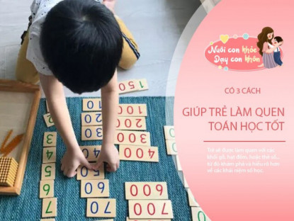 Gia đình - Mẹ tận dụng đồ vật ở nhà dạy trẻ học đếm số, ghi nhớ nhanh theo 3 cách đơn giản