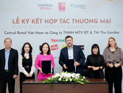 Thông tin doanh nghiệp - Central Retail Việt Nam và The Garden ký kết hợp tác chiến lược