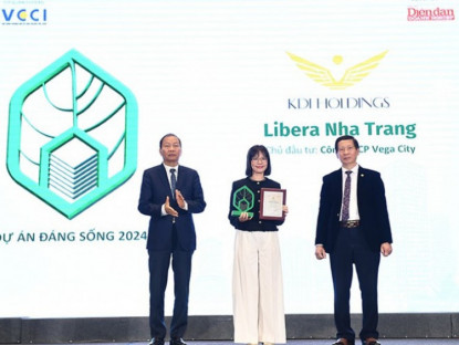 Thông tin doanh nghiệp - KDI Holdings nhận cú đúp giải thưởng tại “Dự án đáng sống 2024”