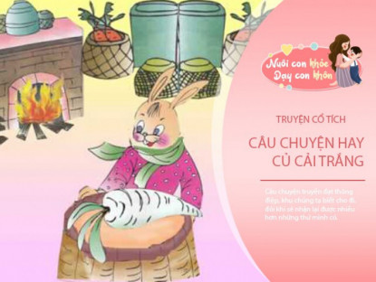 Gia đình - Truyện cổ tích: Củ cải trắng