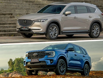 Video - So sánh Ford Everest và Mazda CX-8: Cuộc chiến SUV 7 chỗ bất phân thắng bại