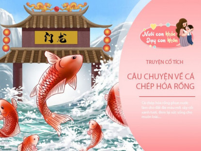 Gia đình - Truyện cổ tích: Sự tích cá chép hóa rồng