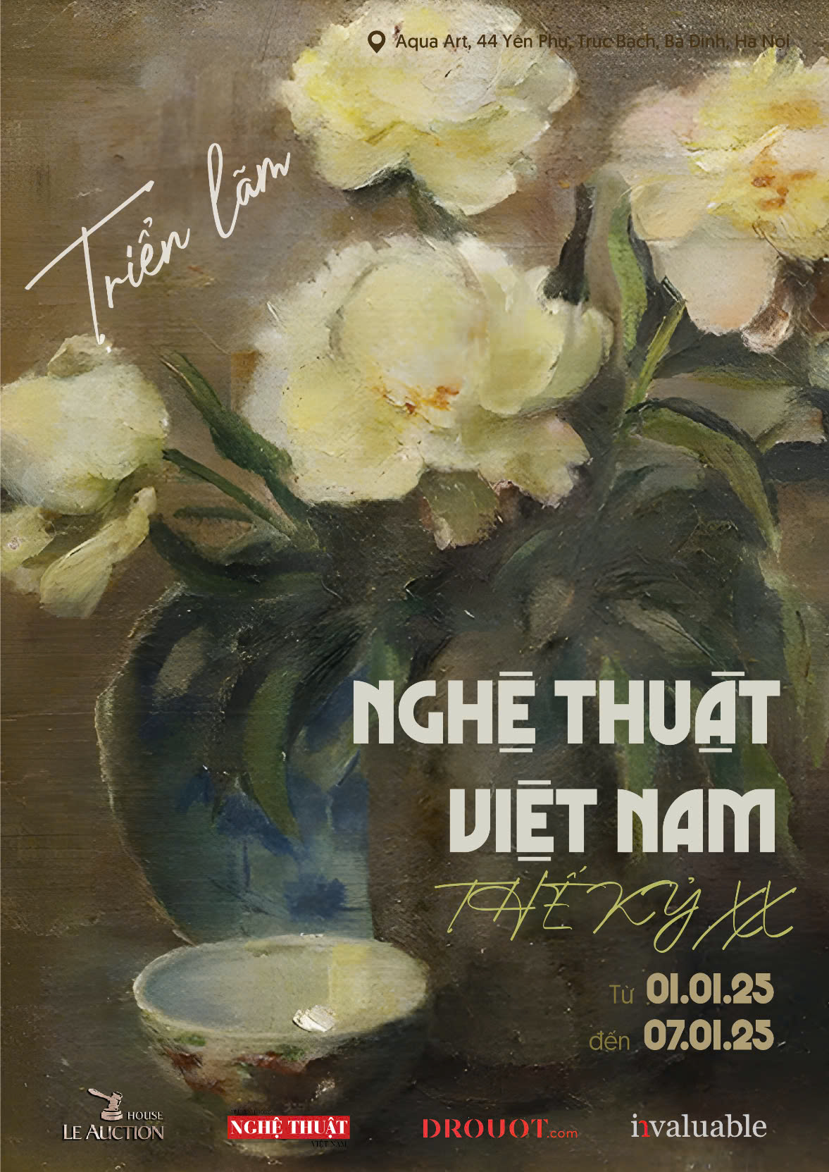 Thư mời: Trưng bày 179 tác phẩm đặc biệt trước phiên số 05 "nghệ thuật Việt Nam thế kỷ 20" Le Auction House - 1