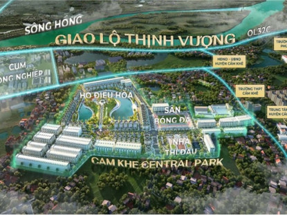 Thông tin doanh nghiệp - Cẩm Khê - Phú Thọ &quot;lọt mắt xanh&quot; nhà đầu tư bất động sản miền Bắc