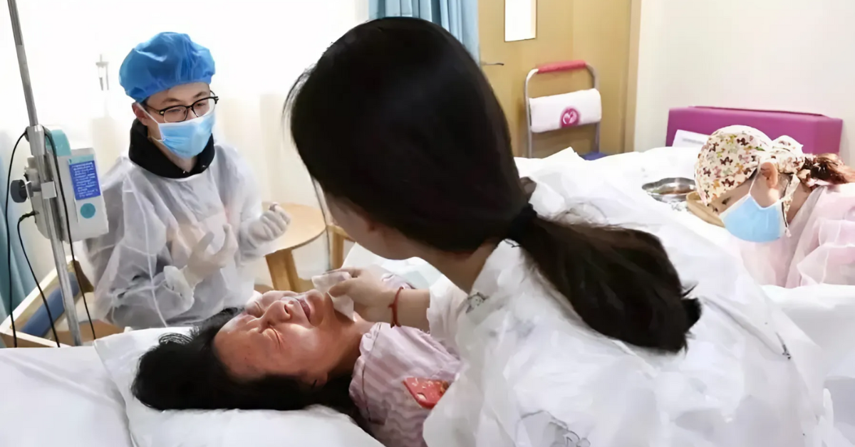 Chồng tát vợ vì lời nói buột miệng trong cơn đau đẻ, cả phòng sinh nín thở - 1