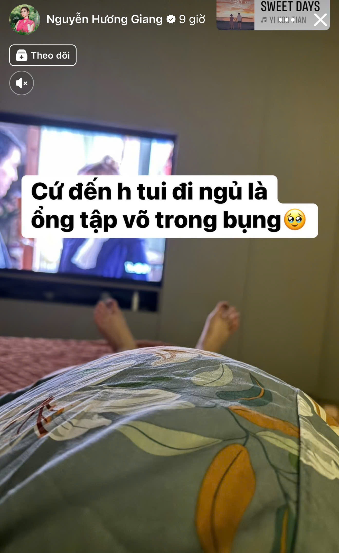 Diễn viên Hương Giang được bạn trai giấu mặt chăm sóc như báu vật, nói đúng 1 từ hé lộ luôn giới tính em bé - 7